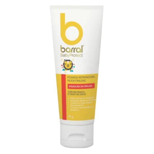 Barral Babyprotec Pda Muda Fraldas 75G,  