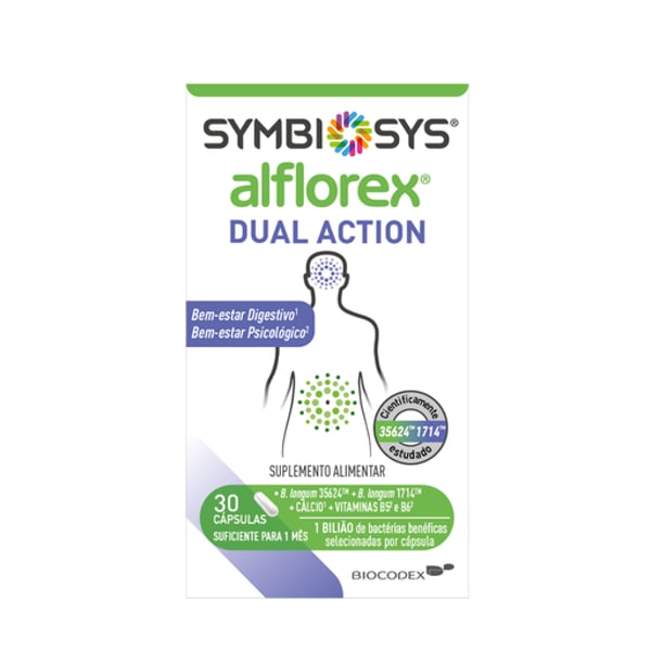 Symbiosys Alflorex Dual Action Caps X30