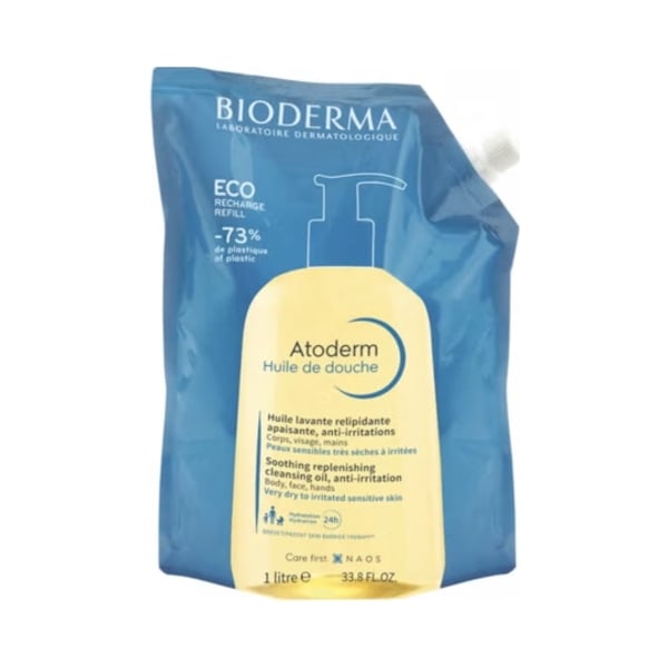 Atoderm Bioderma Óleo Duche EcoRefill1L,  