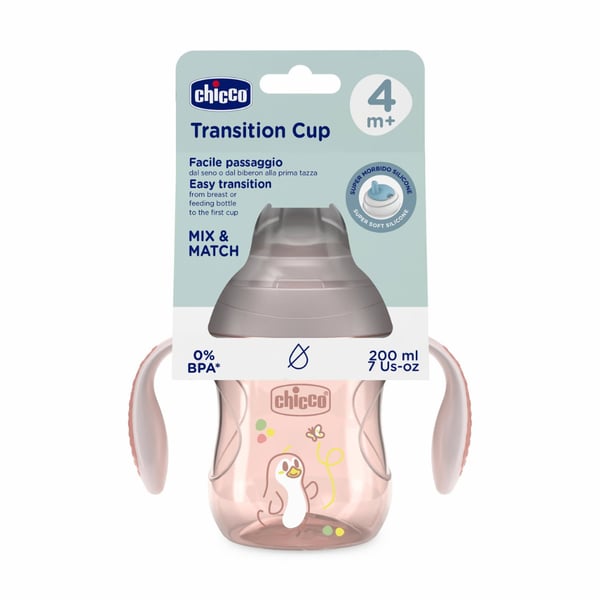 Ch.Ali6911150000 Copo Transição Rosa4M+,  
