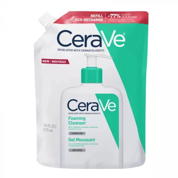 CeraVe Gel-Espuma Limp Refill 473Ml