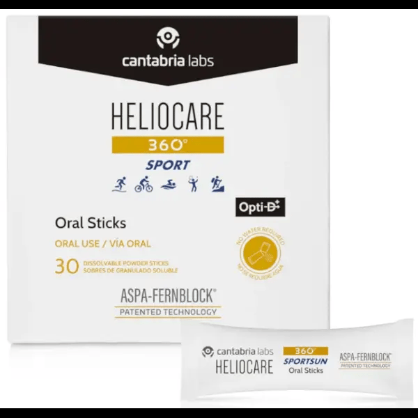 Heliocare 360 Sportsun Saq X30,   pó oral saqueta