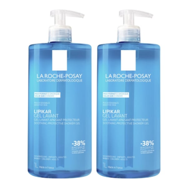 LRPosay Lipikar Gel Lav 1L X2