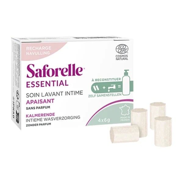 Saforelle Essential Recarga Barra X4,