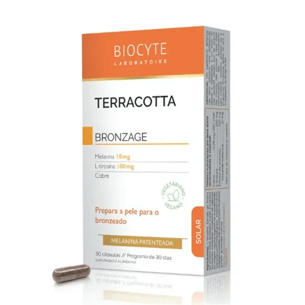 Biocyte Terracotta Bronzage Caps X30,   cáps