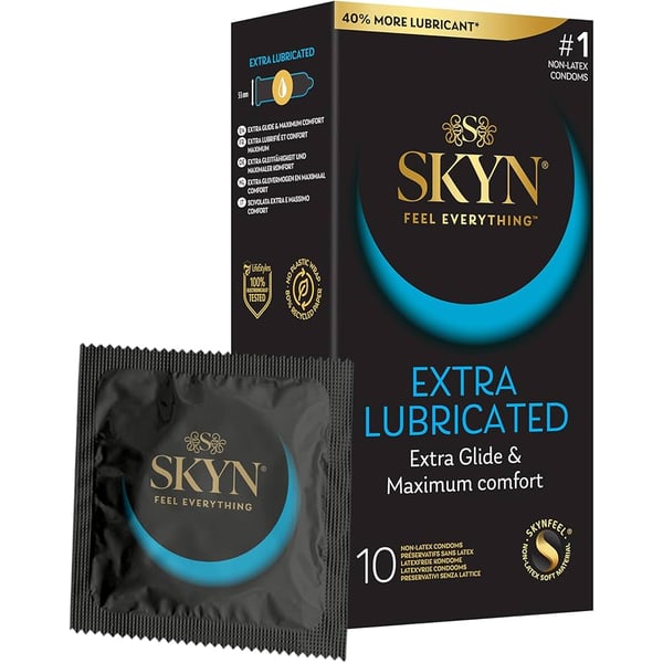 Skyn Extra Lubricated Preservativo X10,  
