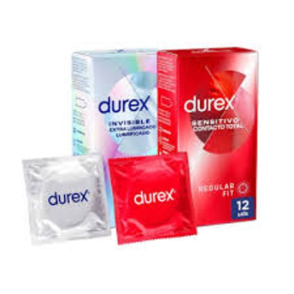 Durex Invis Extr Lub+Sens Cont Tot12+12