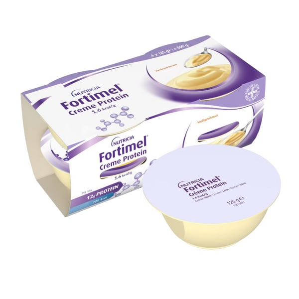 Fortimel Creme Protein Baunilha 125G X4,