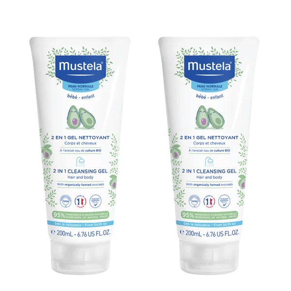 Mustela Pn 2Em1Cab/CorpBebe200Duo 2U 1E