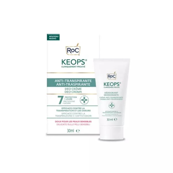 Roc Keops Cr Desod Antitranspirante30Ml,