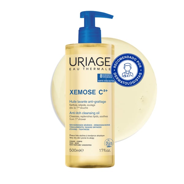 Uriage Xemose C8 Ol Lavante Apazig500Ml,