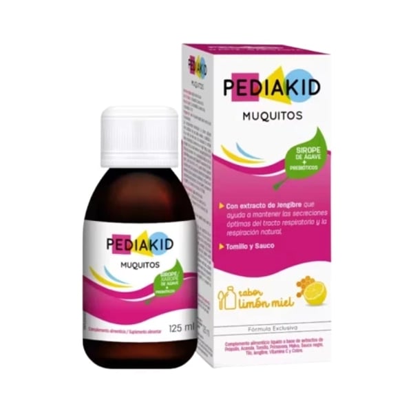 Pediakid Muquitos Limao/Mel 125Ml,   sol oral mL
