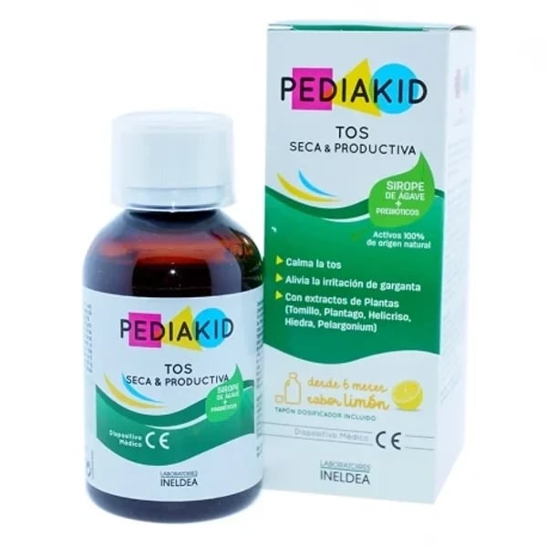 Pediakid Tosse Seca Prod Xarop Lim125Ml,