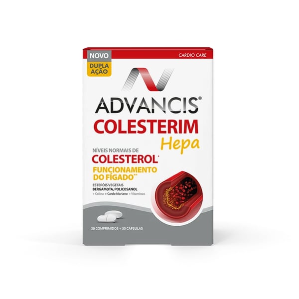 Advancis Colesterim Hep CompX30+CapsX30,   cáps + comps