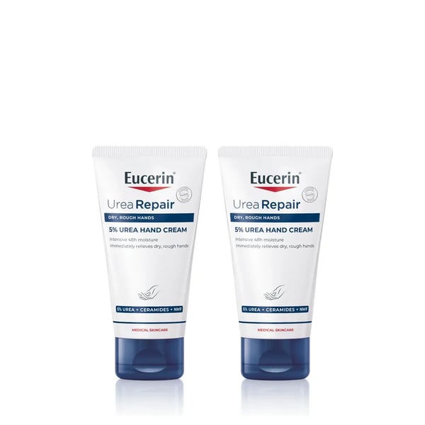 Eucerin UreaRep Cr Mãos5% 75MlX2 -65%2U, 1