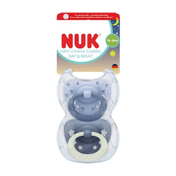Nuk First Choic D&N Chup Azul18-36M X2, 1