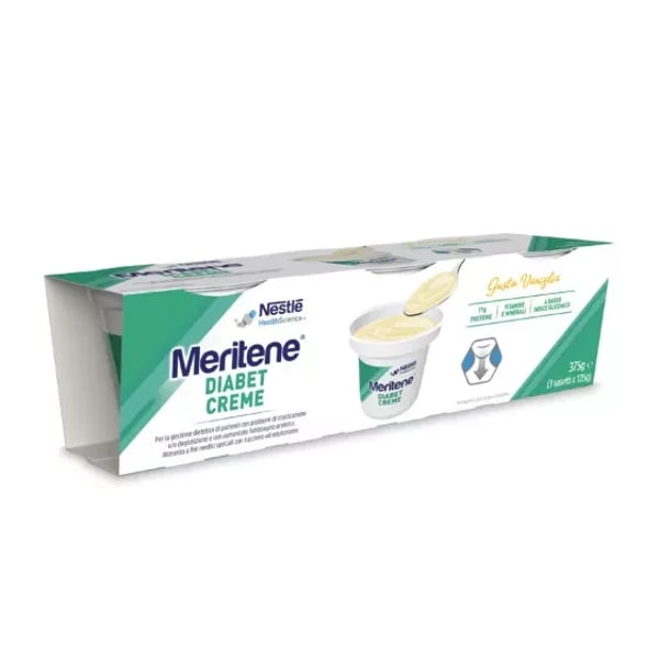Meritene Diabet Creme Baunilha 125G X3
