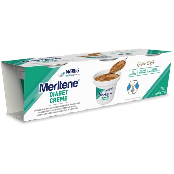 Meritene Diabet Creme Cafe 125G X3,