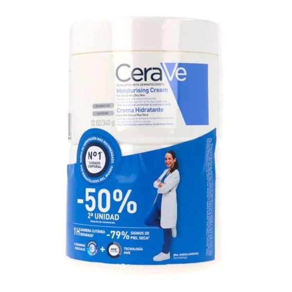 CeraVe Core Moist Cr Hidra 340GX2-50%2U, 1