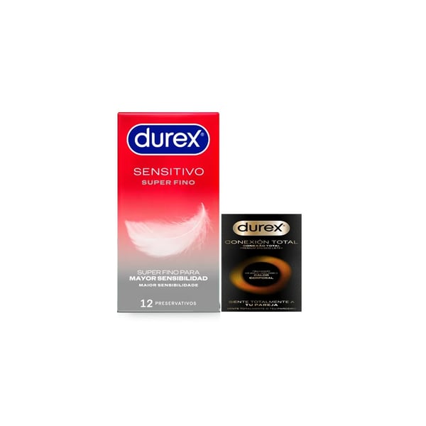 Durex Sens Super FinoX12+ConexãoTotalX3, 1