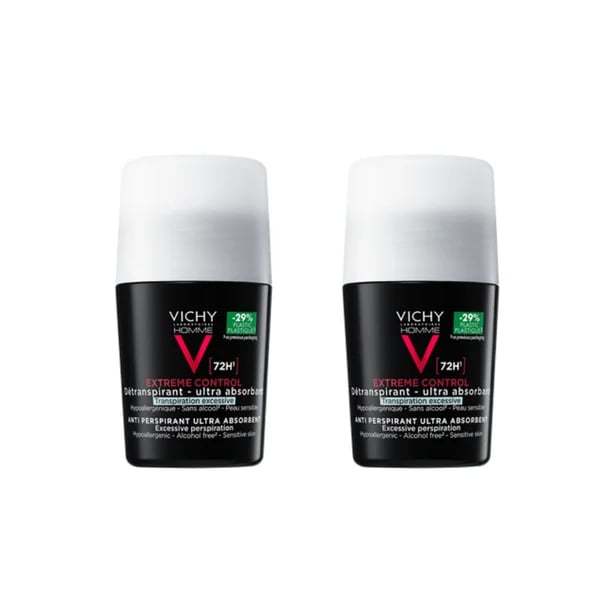 Vichy Homme Deo RollOn72H 50X2-50%2U 25, 1