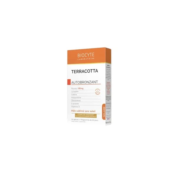 Biocyte Terracotta Autobronzant CapsX30