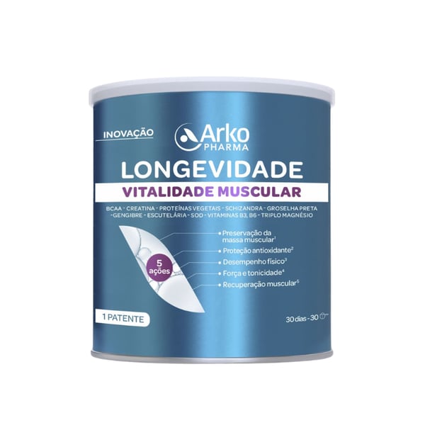 Arkopharma Longevid Vital Muscul Pó285G,   x 1 pó oral medida