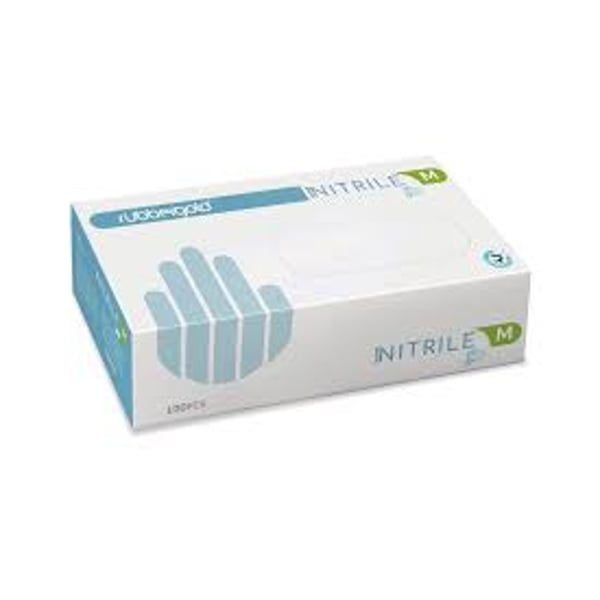 Rubbergold Luva Nitr S/Po M X100 Az Viol,  