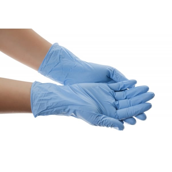 Rubbergold Luva Nitr S/Po L X100 Az Viol,  