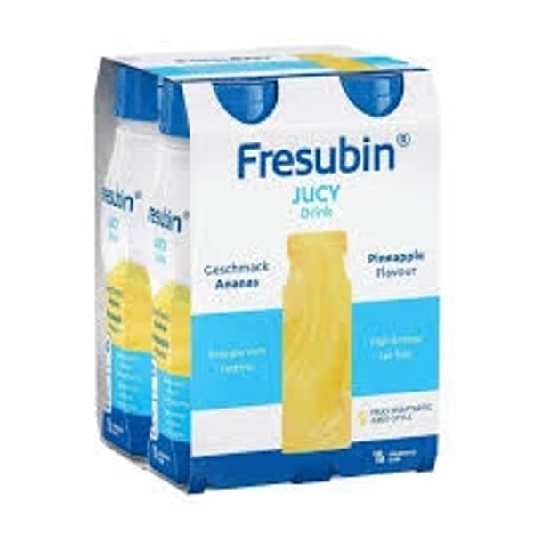 Fresubin Jucy Drink Sumo Ananas 200mlx4,   sol oral frasco