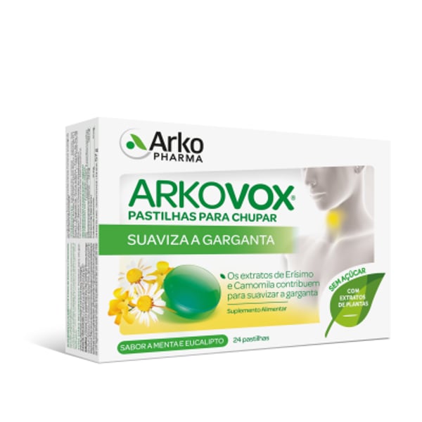 Arkovox Menta Eucalipto Pst X 24 pst