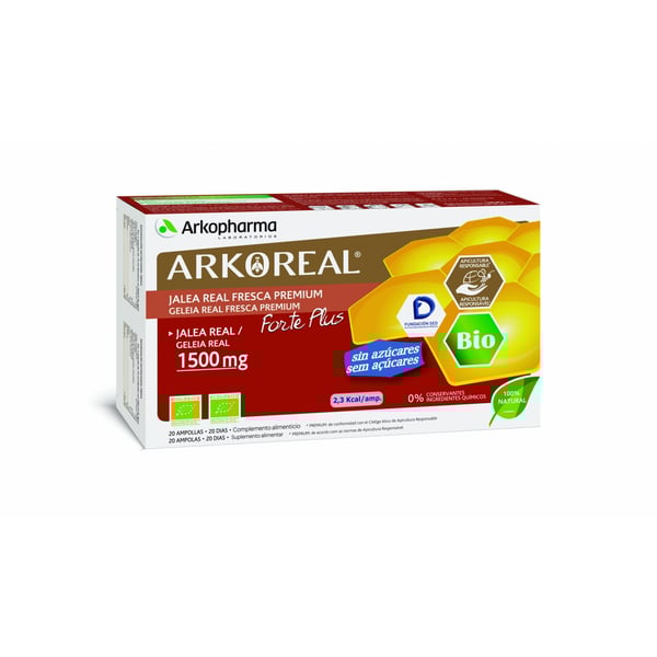 Arkoreal Geleia Real 1500mg Ampx20 amp beb