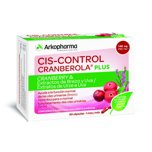 Cis-Control Cranberola Plus Caps X60