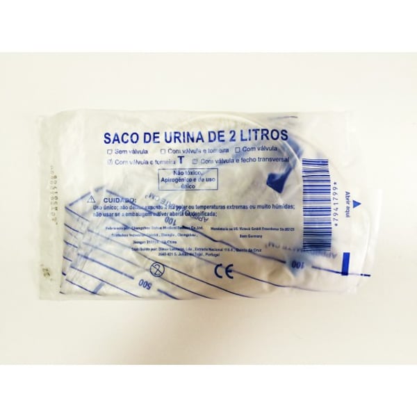 Colector Urina Saco 2l C/Val Torneira T