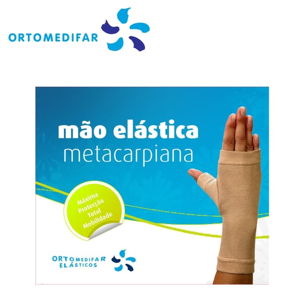 Ortomedifar Mao Mao Elast L Metacarp Bege