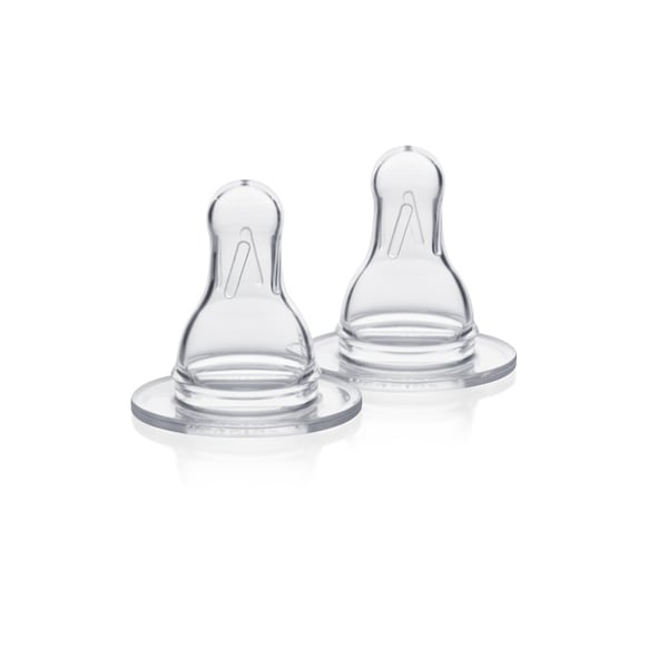 Medela Tet Silic Fluxo Lento X 2