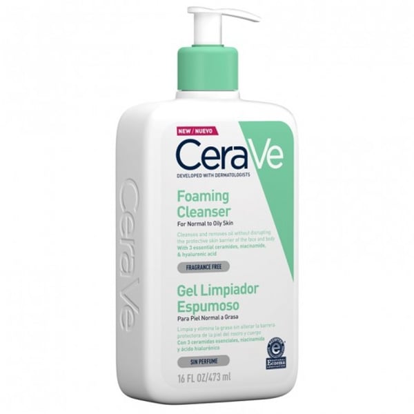 Cerave Cleanser Espuma Limp Facial 473ml