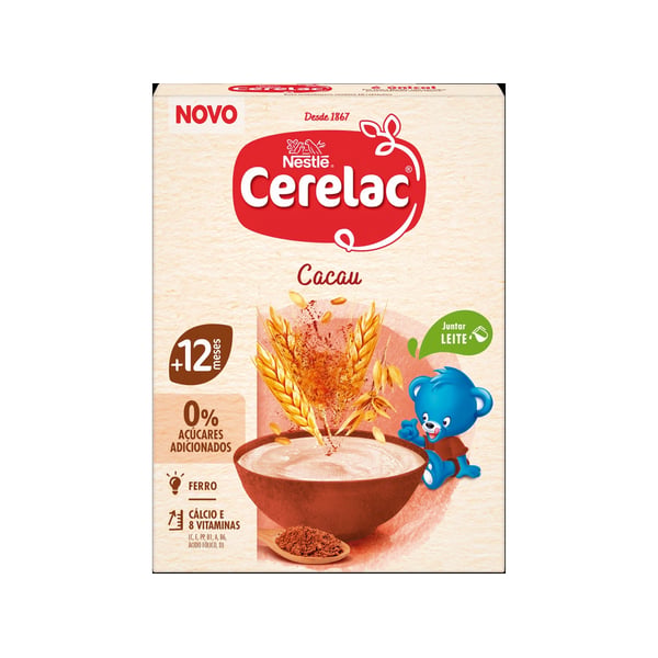 Cerelac Papa N/L Cacau 250G 12M+