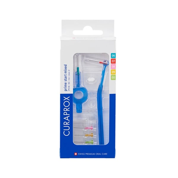 Curaprox Prime Plus Handy Kit Escovilhão interdental CPS 06 5 Unidade(s) com Cabo UHS 409
