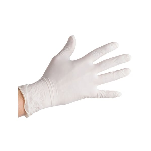 LUVA LATEX C/PÓ T. M