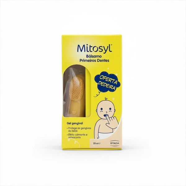 Mitosyl Bals Primeiro Dent 25Ml+Dedeira
