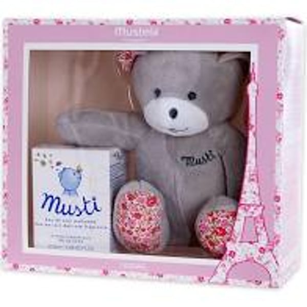 Mustela Love Welcome Baby Musti Eau de soin perfumée 50 ml + Peluche